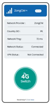 LTE Switcher - 3G 4G 5G android App screenshot 1